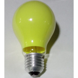 STANDARD LAMP E27 YELLOW 25W
