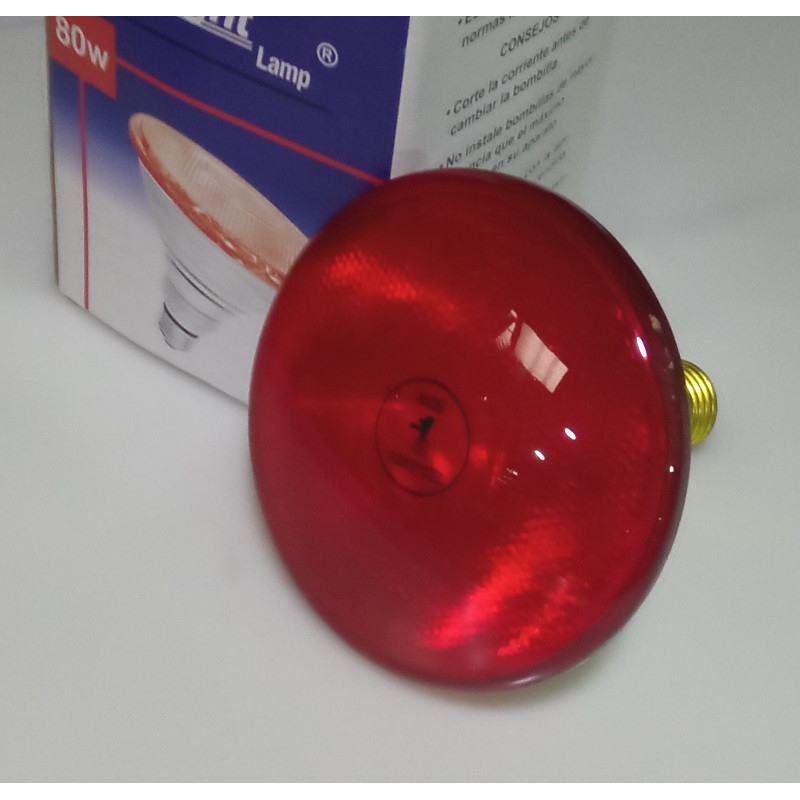 LAMPARA PAR-38 80W E27 ROJA 2600296