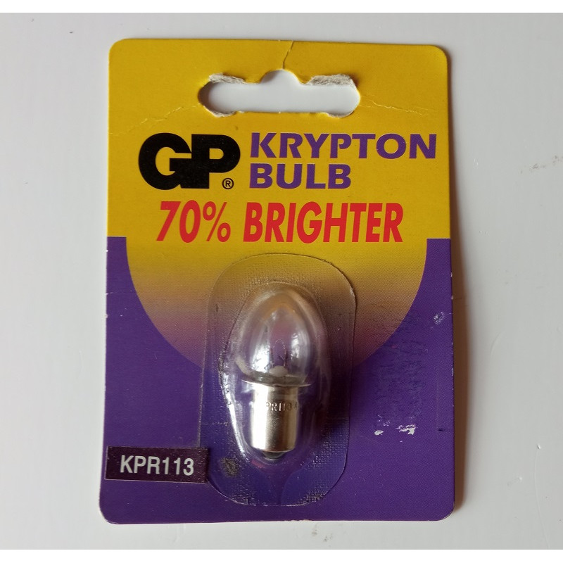 BOMBILLA GP LINTERNA 4.8V 0.75A KPR113