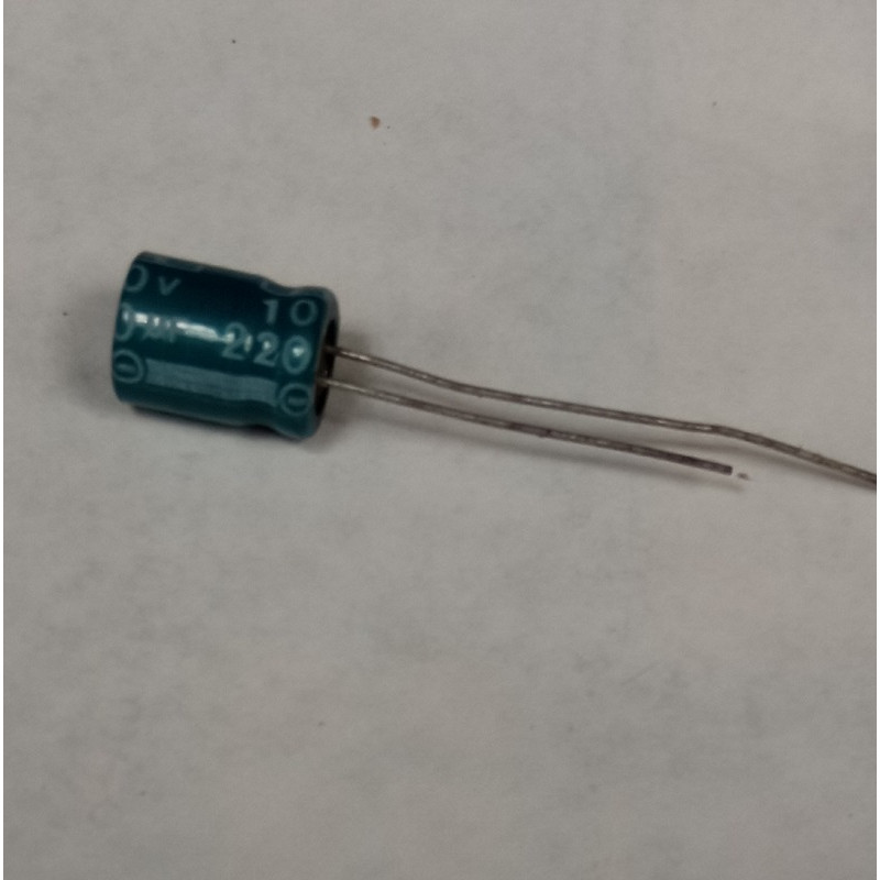 220UF 10V ELECTROLYTIC CAPACITOR
