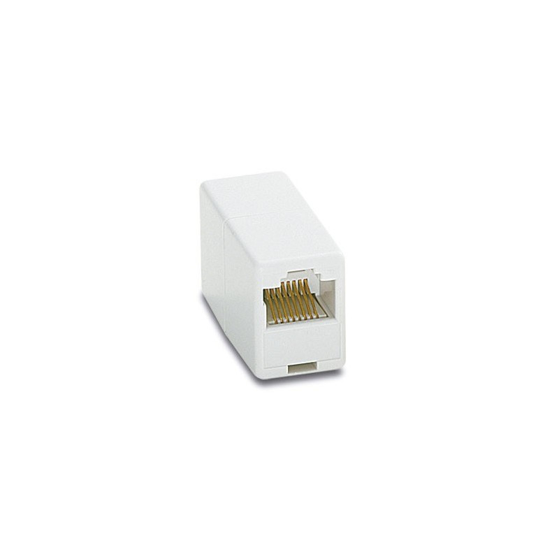 WHITE ADAPTER RJ45 TO RJ45