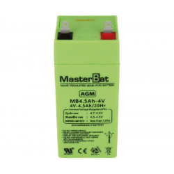 BAT323 BATTERY 4V4.5AH LEAD 48X48X102