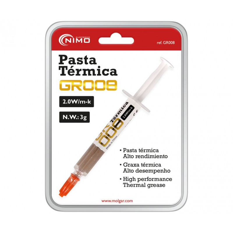 PASTA TERMICA DORADA 3GRM. JERINGA