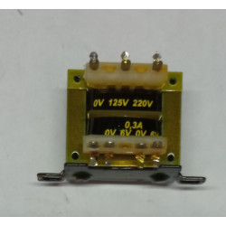 TRANSFORMER RED 6 + 6V 0.3A