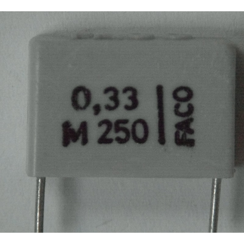 CONDENSADOR 330K 250V MKP, 330N