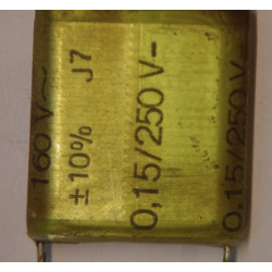 0.15UF CONDENSADOR 150K 250V