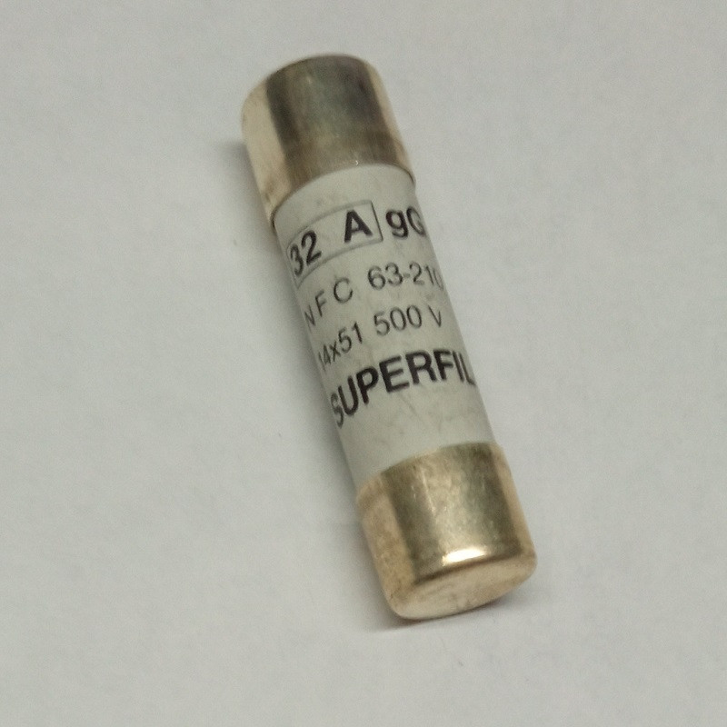 FUSE 32A 500V CERAMIC 14X51
