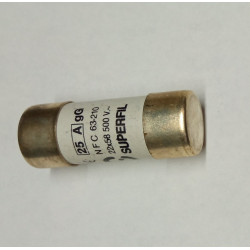 FUSE 25A 500V 22X58mm