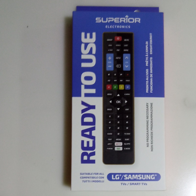 MANDO TV COMPATIBLE LG, SAMSUNG, LCD, LED, PLASMA