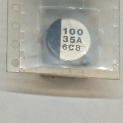100uF 35V 10X10 SMD CONDENSADOR ELECTROLITICO
