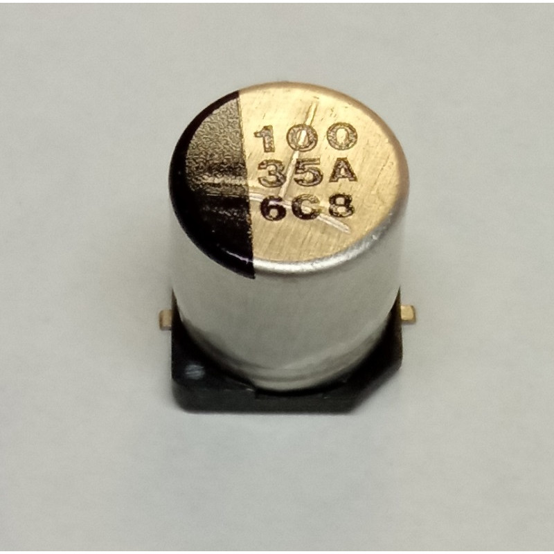 100uF 35V 10X10 SMD CAPACITOR