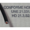 CABLE LINEA 1X4MM NEGRO