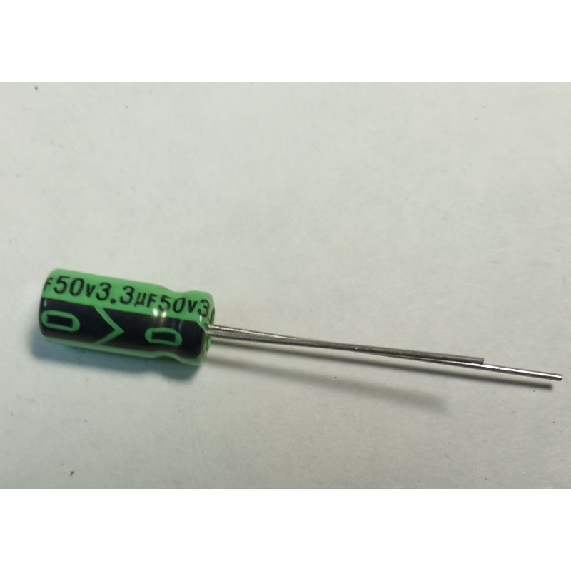 3.3uF 50V CONDENSADOR ELECTROLITICO