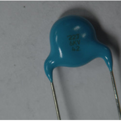 22PF, 6000V CAPACITOR...