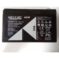 HA12-7 BATERIA 12V 7A AGM