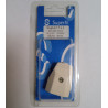 BASE AEREA BIPOLAR 10A 250V OBTURADOR EN BLISTER