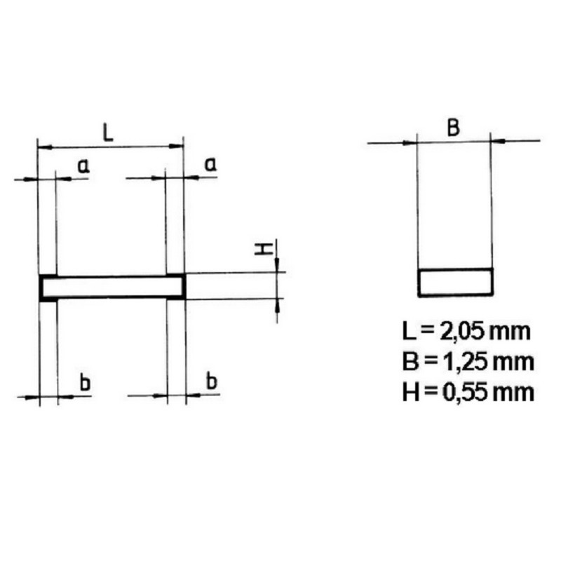 10K-0.125W SMD chip resistor