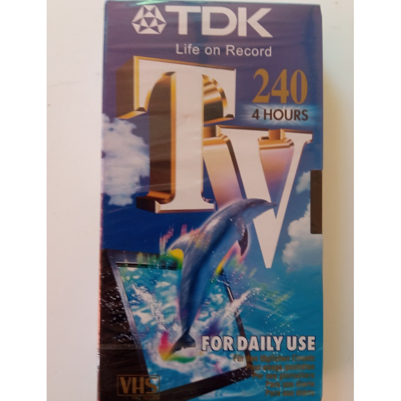 TDK 240 VHS TAPE