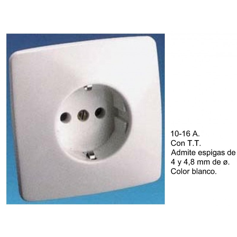 BASE T-T FLUSH MOUNT 10-16A 1005521