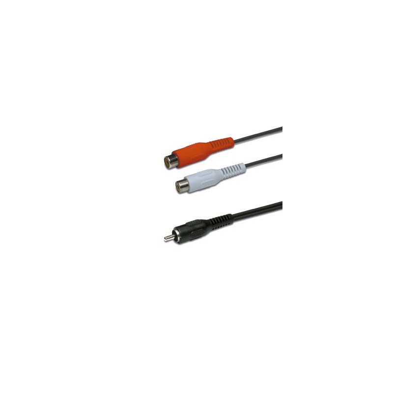 CONEXION AUDIO 1RCA/M-2RCA/H 0.2M  220101