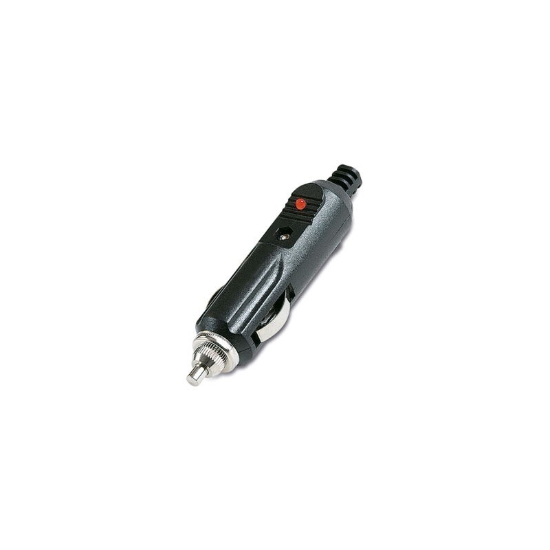 CONECTOR MECHERO CON LED F3A, CON499