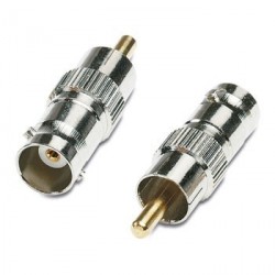 RCA ADAPTER MALE BNC FEMALE...