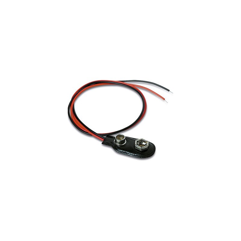 PORTAPILAS R-9  CON CABLE 61095