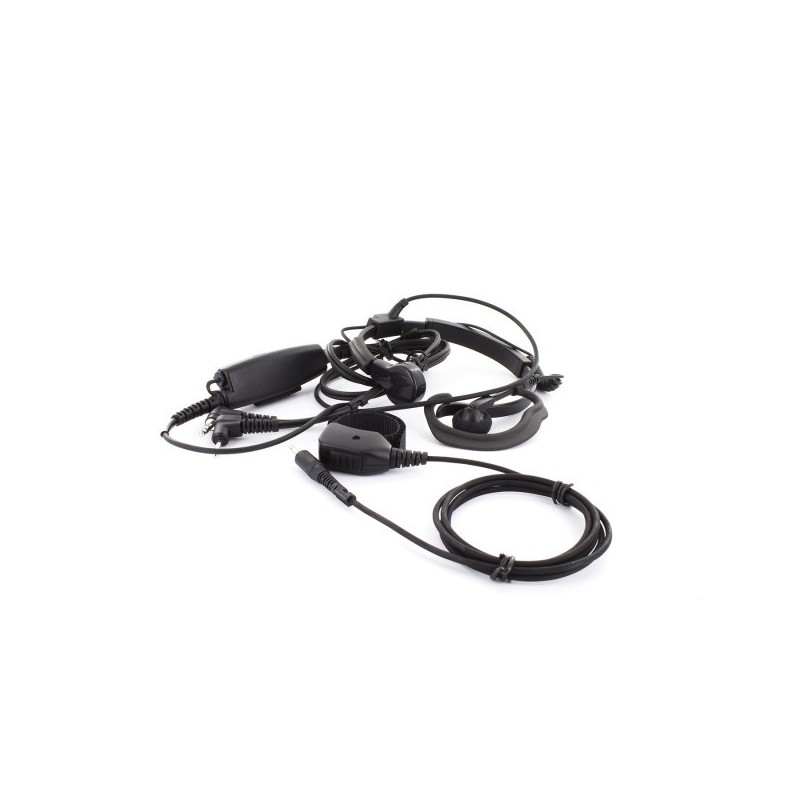 Laringófono auricular PTT y PTT dedo 41910 AE38
