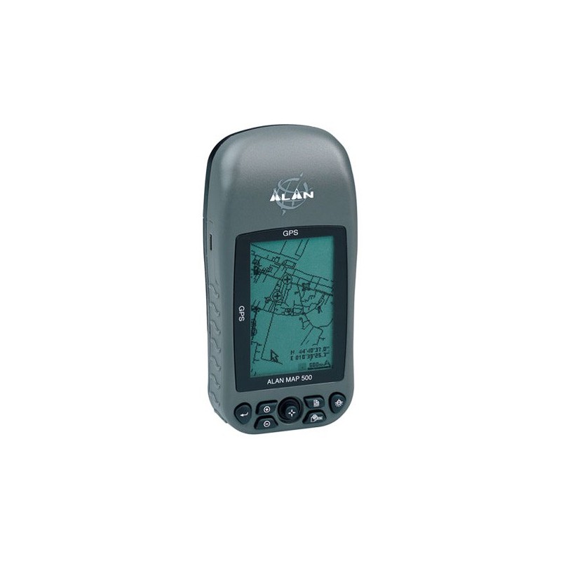 RECEPTOR GPS GRIS + MEMORIA + CABLE ALAN MAP500