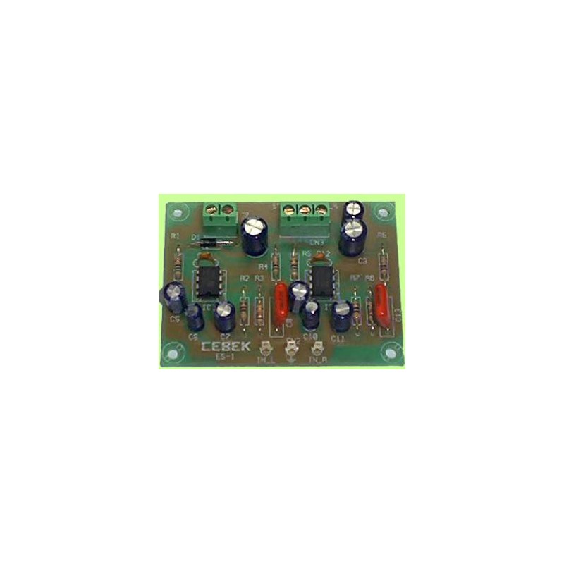 ES1 KIT ETAPA STEREO 2X1W