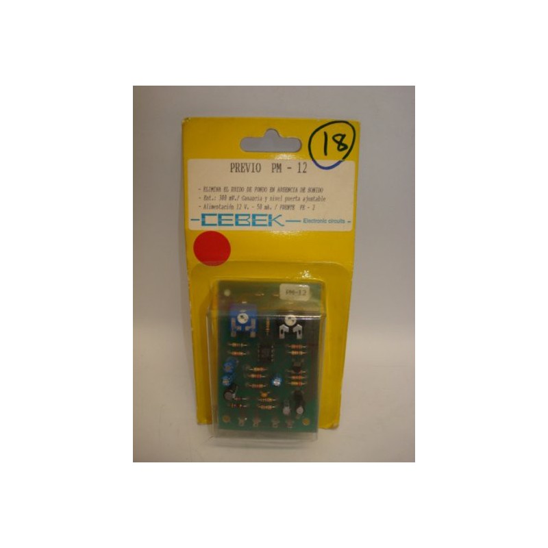 KIT ELIMINADOR DE RUIDO PM12