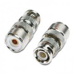 ADAPTER BNC MALE PIN GOLD...