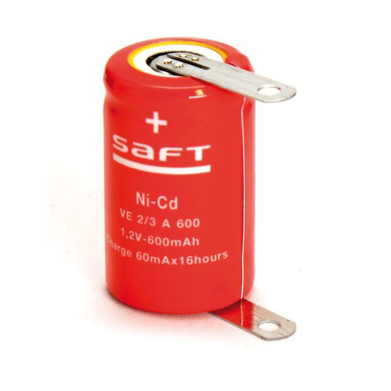BATERIA 1.2V VE2/3A 600MA BAT054
