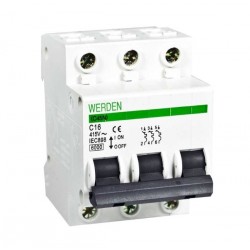 MAGNETOTERMIC SWITCH 3P 16A