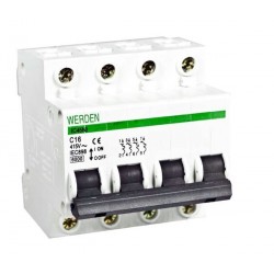 MAGNETOTERMIC SWITCH 4P 63A