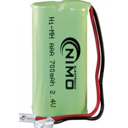 Battery 2XAAA 2.4 700mAh...