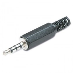 JACK MALE 3.5mm FOUR...