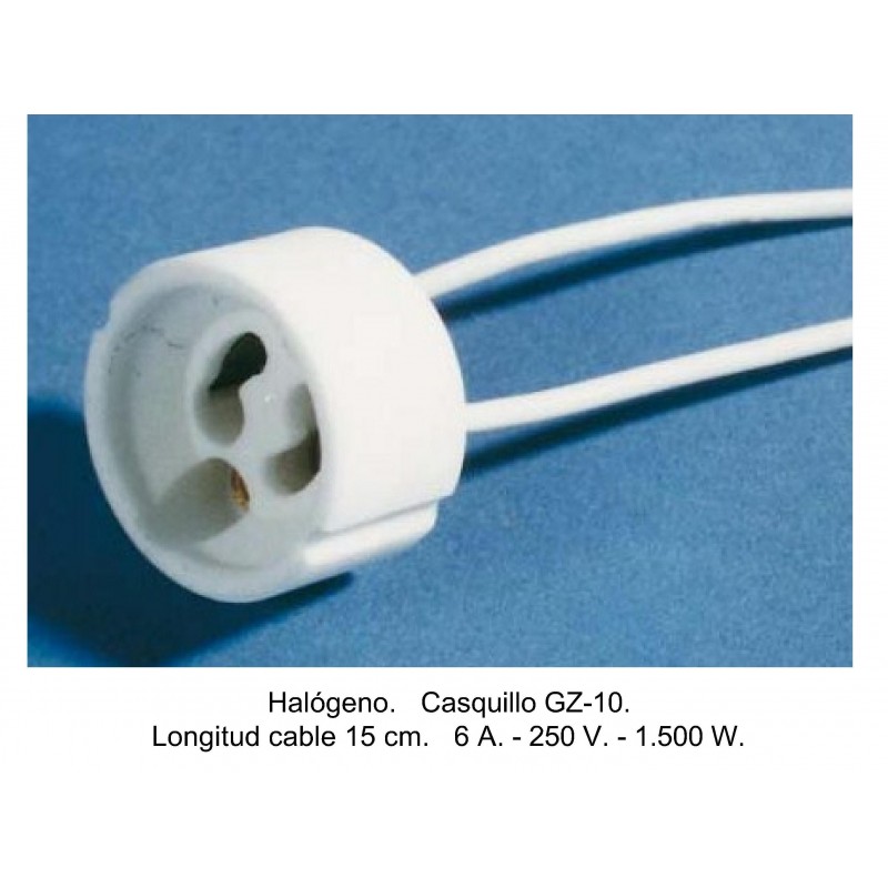 PORTALAMPARAS G10 PARA DICROICA