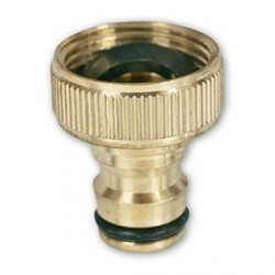 BRACKET FEMALE BRASS 1/2...