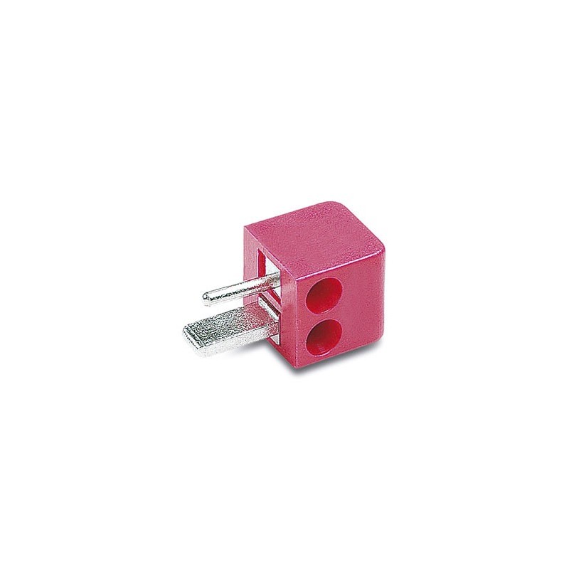 CONECTOR ALTAVOZ M C/T MINI ROJO 50455
