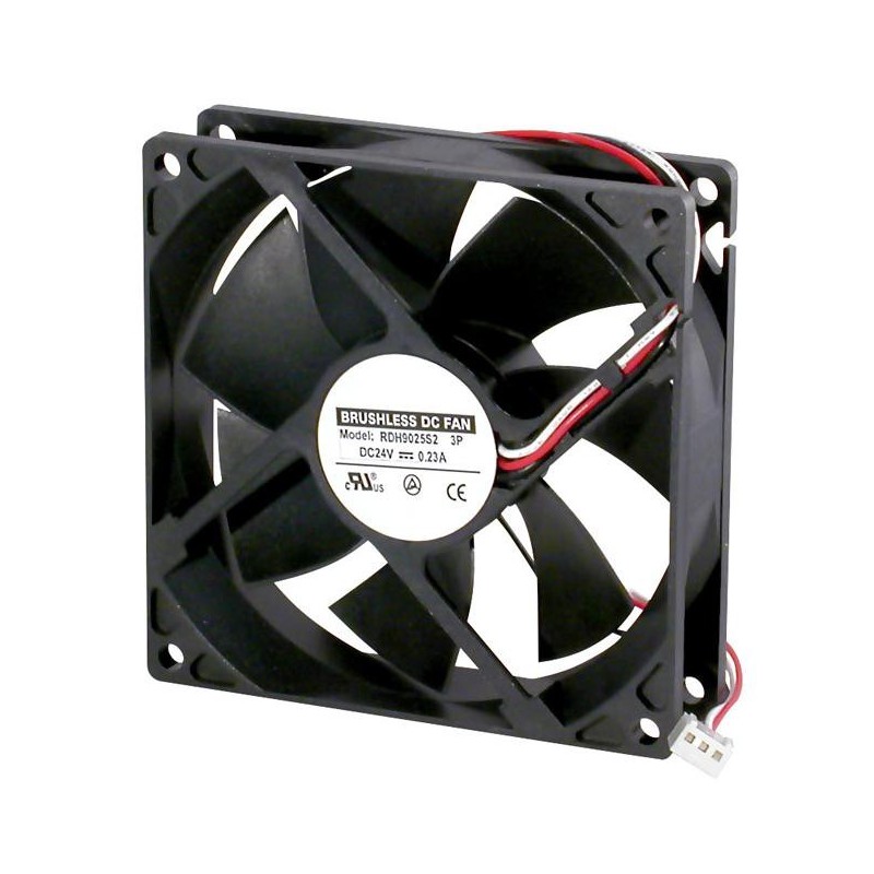 FAN 24V 92X92X25mm 3 Hilos VEN-028