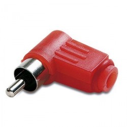 RCA CONNECTOR M RED COATED...