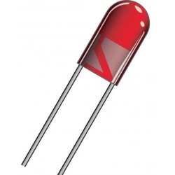 DIODE LED 5mm RED DIL5R