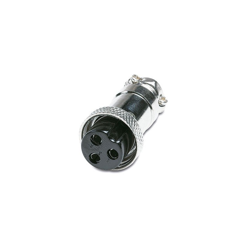 CONECTOR MICRO 3P HEMBRA AEREA 10.230/3/F