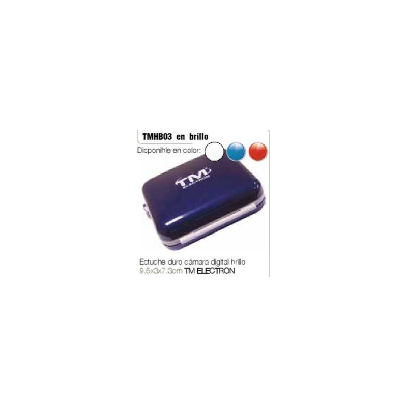 FUNDA DURA CAMARA DIGITAL TMHB3A/S color Azul