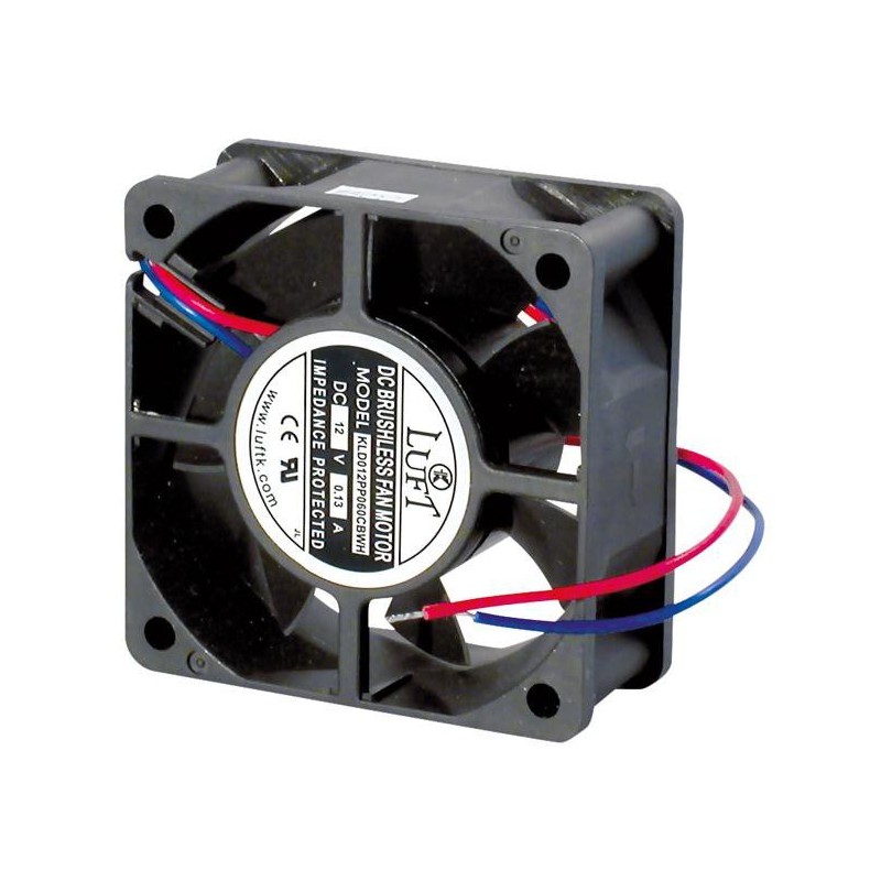 VENTILADOR 12Vcc 60X60 COJINETE VEN-009
