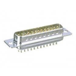 MALE CONNECTOR 25 PIN SOLDER