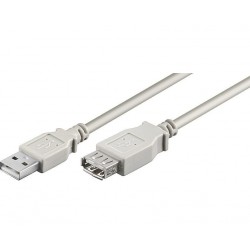 USB Connection 2.0M-H BEIGE...