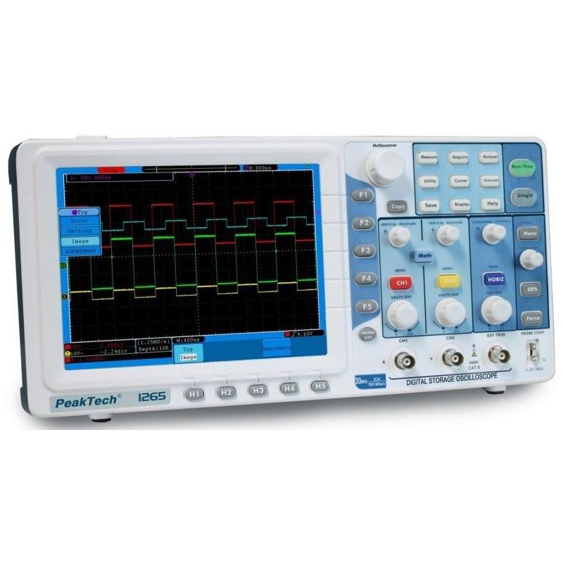 OSCILOSCOPIO DIGITAL P1265 PEAK TECH
